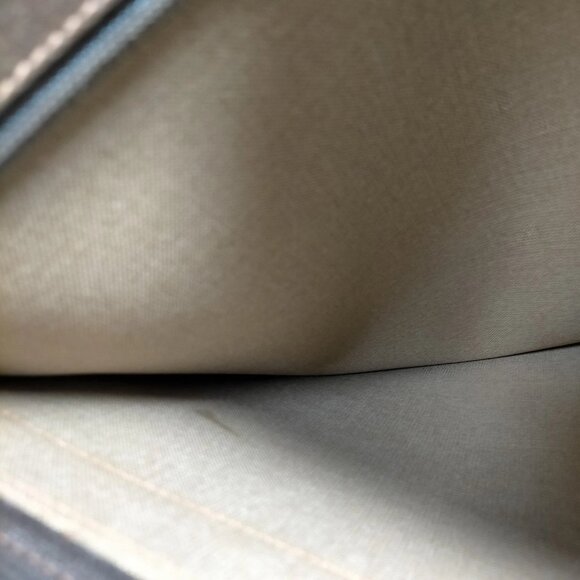 Authentic Gucci Clutch Bag Sherry Line Brown PVC mn244-120612 - Picture 13 of 16